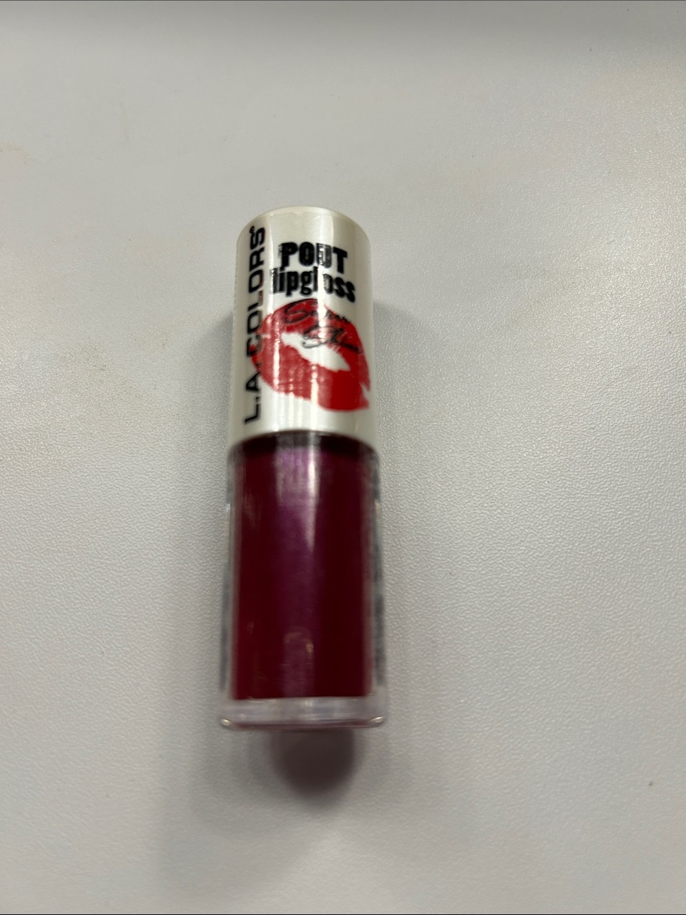 L.A. Colors Pout Lipgloss - Berry Plum